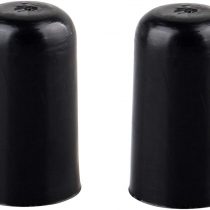 Futheda 2Pcs Rubber Tip for Cello Endpin Replacement Antiskid Caps, Portable Cello Anti-slip End Pin Cap Protector for Cellist Musical Stringed Instruments Parts Black