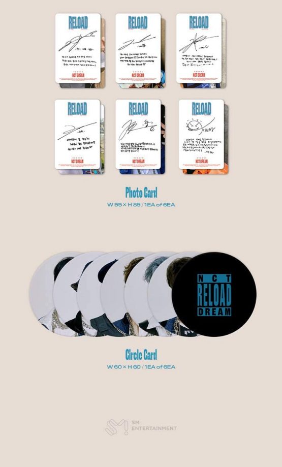 NCT Dream - Reload [Rollin ver.] Album+Pre-Oder Benefit+Folded Poster+Extra Photocards Set - Image 4