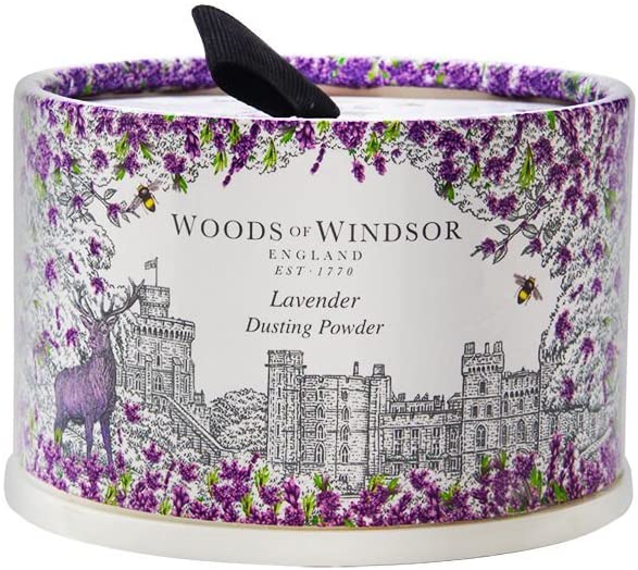 Woods of Windsor Lavender Dusting Powder Talc for her, 99.22 g (Pack of 1)