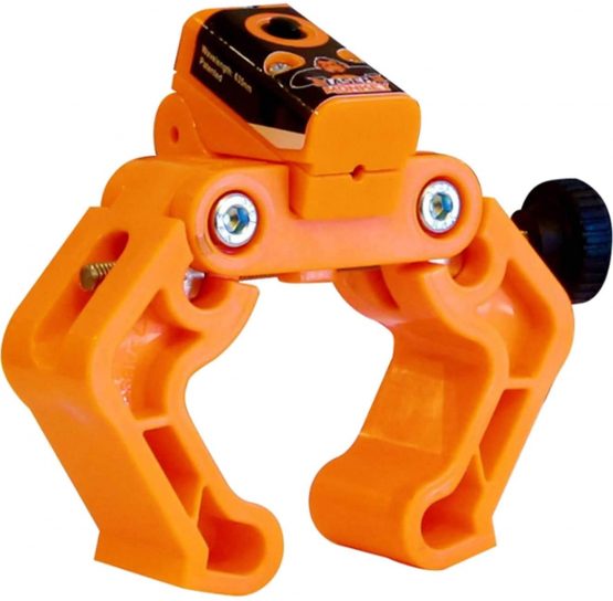Laser Monkey Motorcycle Wheel Alignment Tool for Chain & Belts by Tru-Tension, orange - Image 3