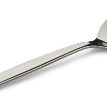 Grunwerg Economy Collection Large Teaspoon Stainless Steel, 999P Plain Pattern Cutlery – Box of 12