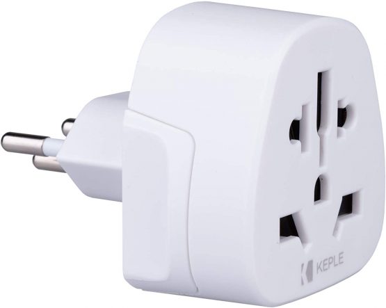 Swiss Switzerland CH Adapter Travel Type J Plug to UK, US USA American, Australia AUS, EU Europe European, China, Asia, Thailand, Ireland Adaptor Universal Worldwide Socket International 3 Pin Prong - Image 2
