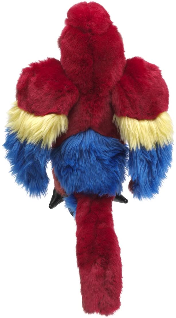 Folkmanis Scarlet Macaw Hand Puppet – BigaMart