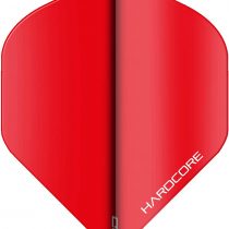 RED DRAGON Hardcore XT Colours Extra Thick Standard Dart Flights - 5 sets Per Pack (15 Dart Flights in total)