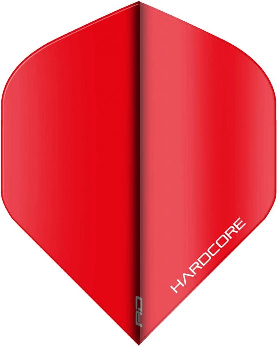 RED DRAGON Hardcore XT Colours Extra Thick Standard Dart Flights - 5 sets Per Pack (15 Dart Flights in total)
