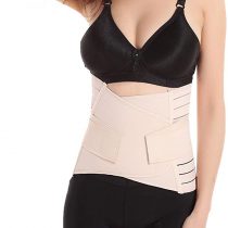 Movingtime Breathable Elastic Postpartum Support Recovery Belly/Waist Belt Shaper Beige