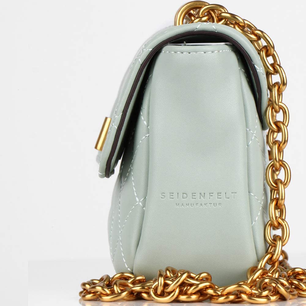 Seidenfelt Kirkenes shoulder bag 20 cm, Mint - Image 3