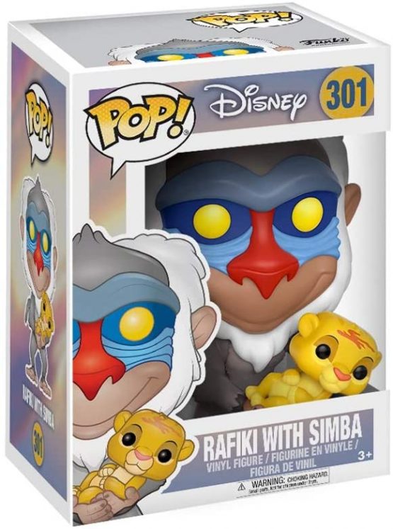 Disney Lion King Rafiki With Baby Simba Funko Pop Vinyl - Image 2
