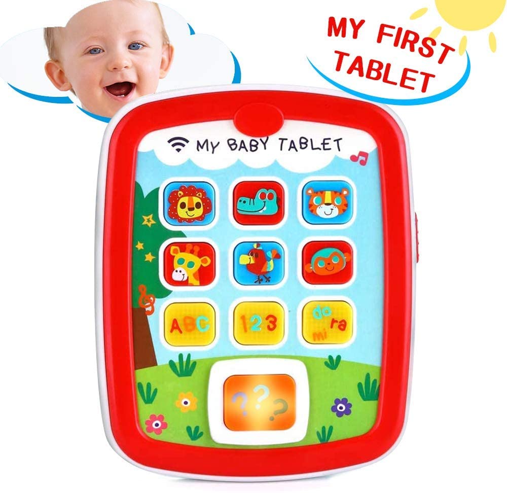 VATOS Educational Baby Tablet Music Toy Pad Baby Learning Toys for ...