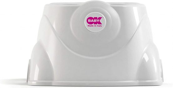 OKBaby Herbie Anti-Slip Toddlers Step Stool, White - Image 3