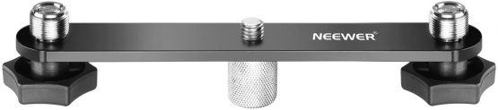 Neewer NW-036 Microphone Bar, Durable Sturdy Steel Microphone Mount Bracket T-bar with Standard 5/8-inch Thread Smooth Finish, Suitable for Most Microphones Clips Stands Boom Arms in Studios Showrooms - Image 3