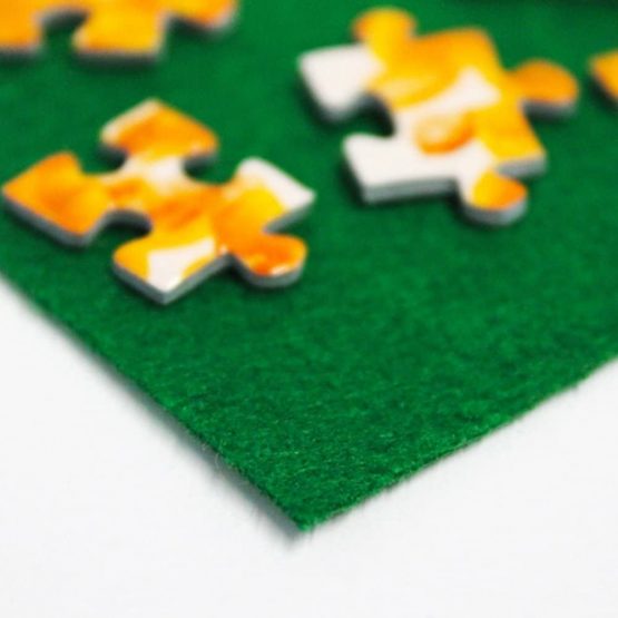 YoBooom Portable Jigsaw Puzzle Roll Up Play Mat Puzzle Saver Storage Felt Mat Board Improved 36"x 24", 300 to 1000 pieces - Image 2
