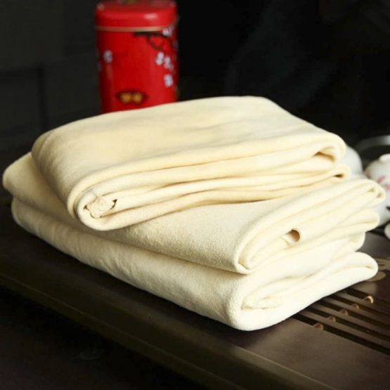 River Lake Chamois Leather Natural Car Wash Shammy Cloth Extra Large L Professional Chamois Leather Car Cleaning Washing Absorbent Drying Towel,3 Available Sizes. (M:18''x25'' -2 PACK) - Image 2