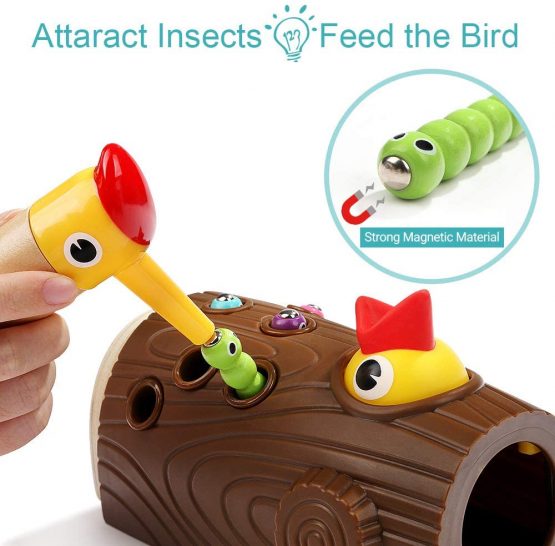 TOP BRIGHT Toddler Magnetic Bird Toys For 2+ Year Old Boy Girl, Montessori Educational Toy Gift Pretend Play Game Children Learning Sensory Toys for Kids Age 2 3 4 - Image 2