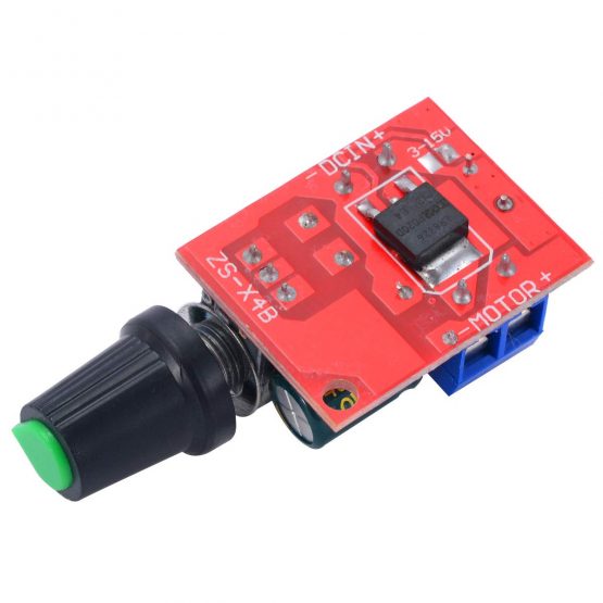 Youmile 2PACK 5A Motor Speed Controller module Mini DC Motor PWM Speed Controller switch control controller Switch LED Dimmer 3V 6V 12V 24V 35V Max 90W - Image 3