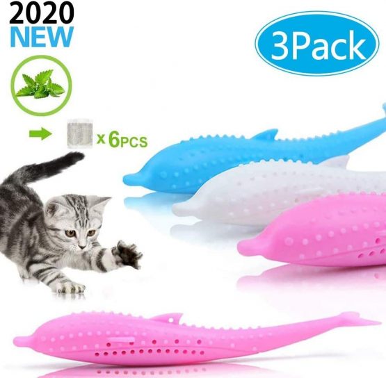 cat teeth cleaning toy