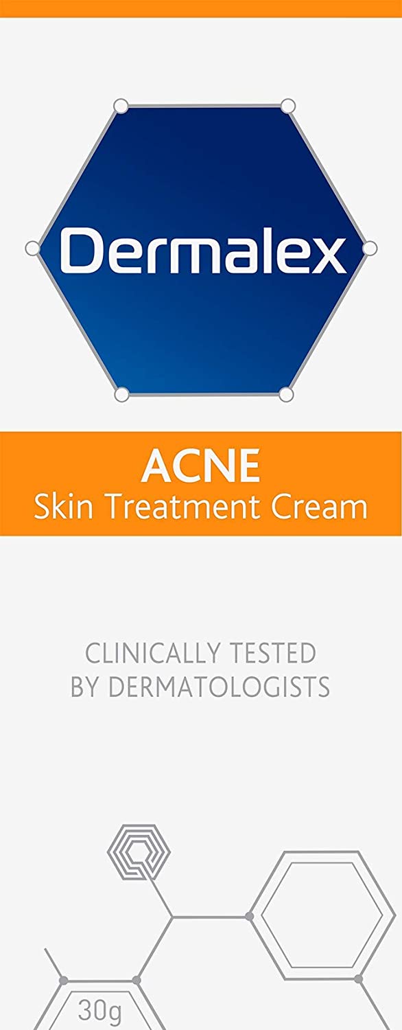 Dermalex Acne Treatment Cream - Clinically Proven to Treat Mild to Moderate Acne Symptoms - 30 g, 30 g (Pack of 1) - Image 2