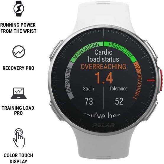 Polar Vantage V Sports Watch for Running, Cycling, Swimming, Etc. Precision Prime Sensor Fusion Technology Enabled, Waterproof, GPS Watch - Image 2