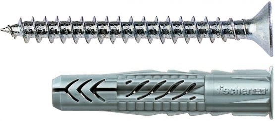 Fischer TAS. Nylon UX C/Screw 6 x 50R