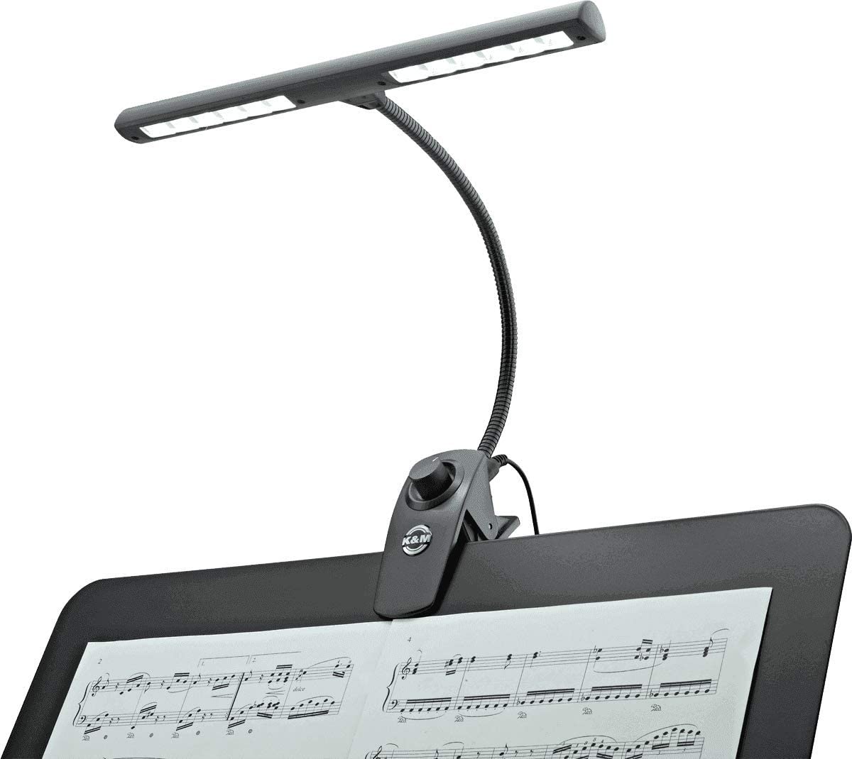 Konig & Meyer Led Lamp for orchestra on mains and batteries - 12295,Black, Einheitsgröße - Image 2