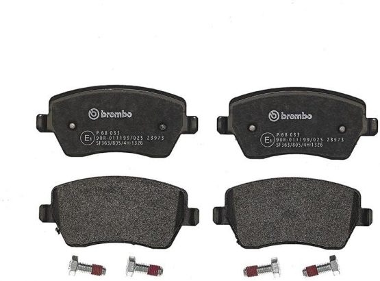 Brembo P68033 Front Disc Brake Pad - Set of 4