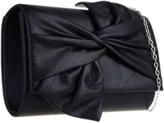 Girly HandBags Big Bow Clutch Bag - Image 2