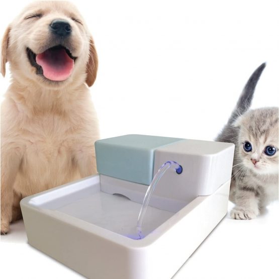 Paramount City Pet Water Fountains, 1.8L Automatic Cat Water Dispensers with LED Night vision Ultra-Quiet Drinking Fountain for Cats, Dogs, Kitten Pets - Image 4
