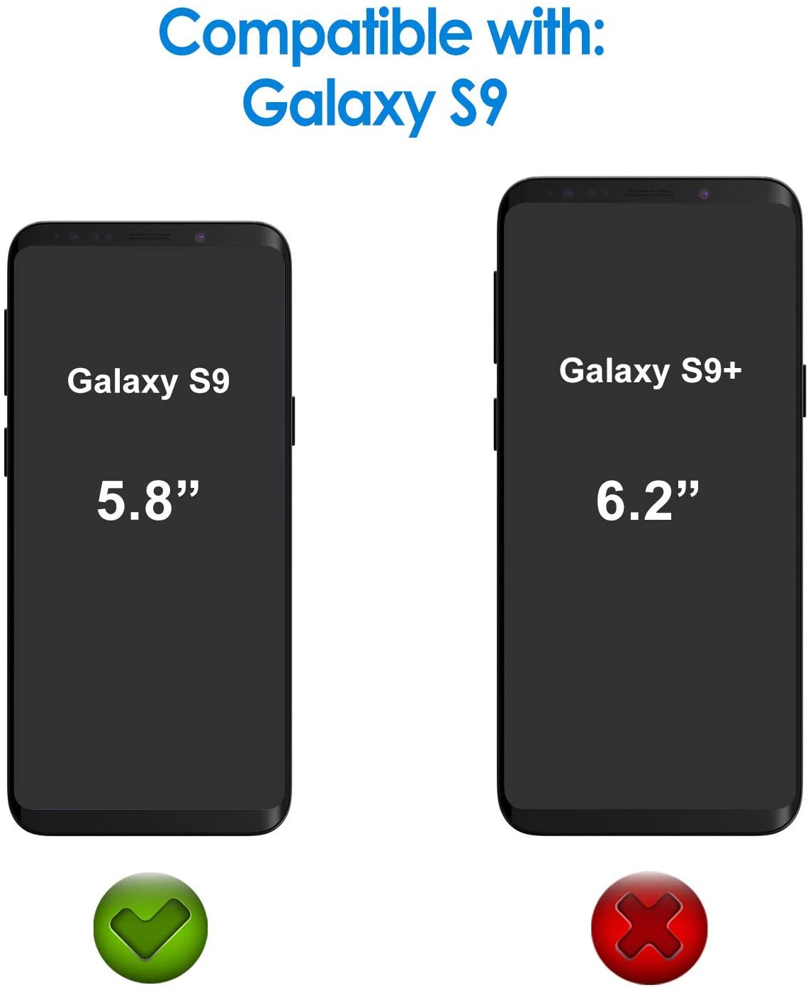 4youquality [3-Pack Samsung Galaxy S9 Screen Protector - Image 2