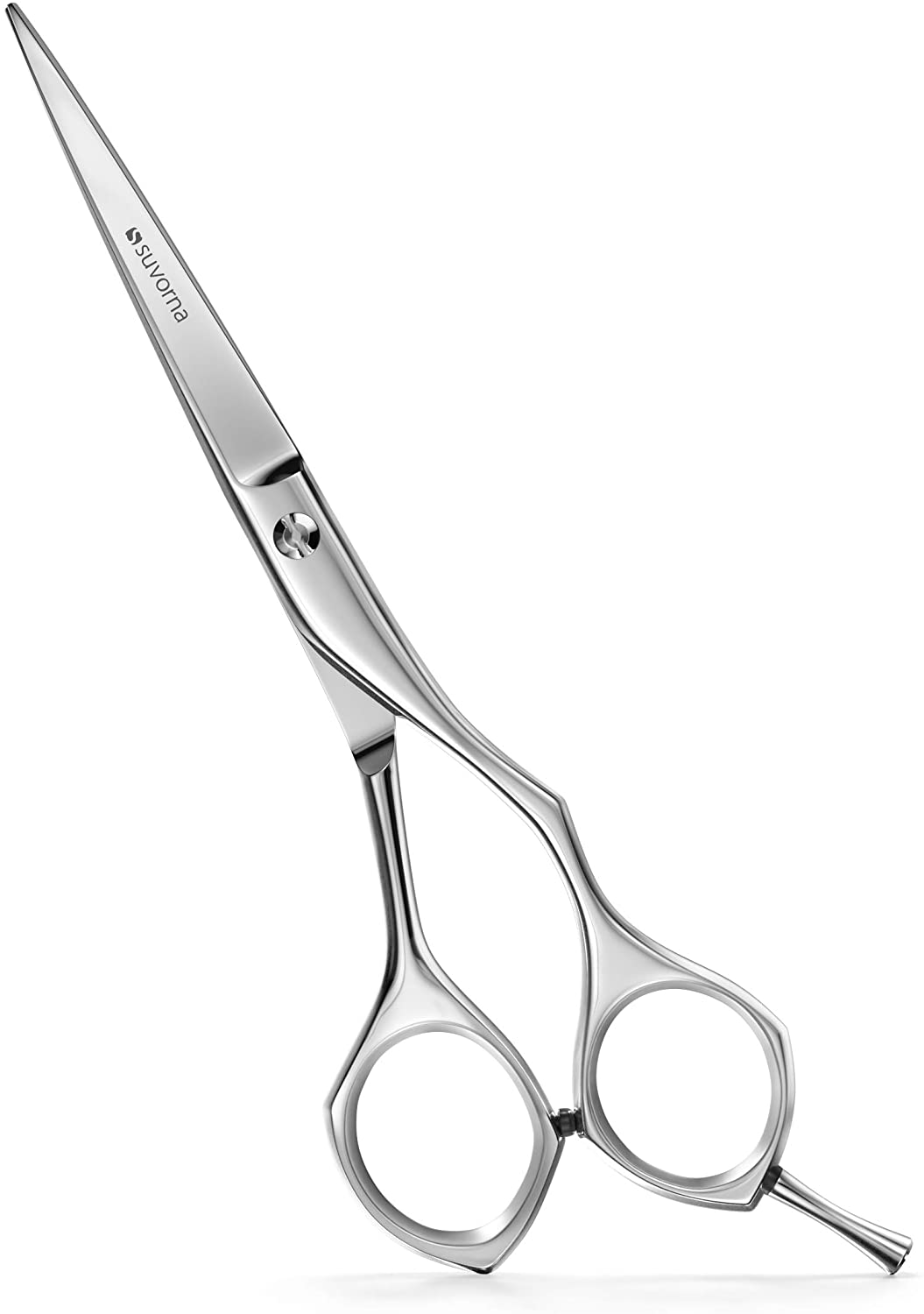 Suvorna 6" Hairdressing Scissors Professional, Silver - Image 3