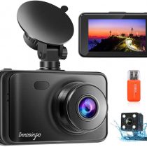 Upgraded Dash Cams Front and Rear Camera 1080P FHD Dual Dash Camera Dashcam for Car DVR Dashboard Camera with Night Vision,170° Wide Angle,Loop Recording,G-sensor,Parking Monitor 2021 Newest Version