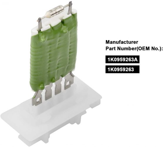YAOPEI Heater Resistor for Ford Fiesta Focus S-Max C-Max Mondeo Galaxy Kuga 1206927 1855157 1253185 1325972 - Image 2