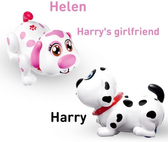 WEofferwhatYOUwant Spanish Speaking Electronic Pet Dog Interactive Puppy - Robot Harry Responds to Touch, Walking, Chasing and Fun Activities. - Image 2