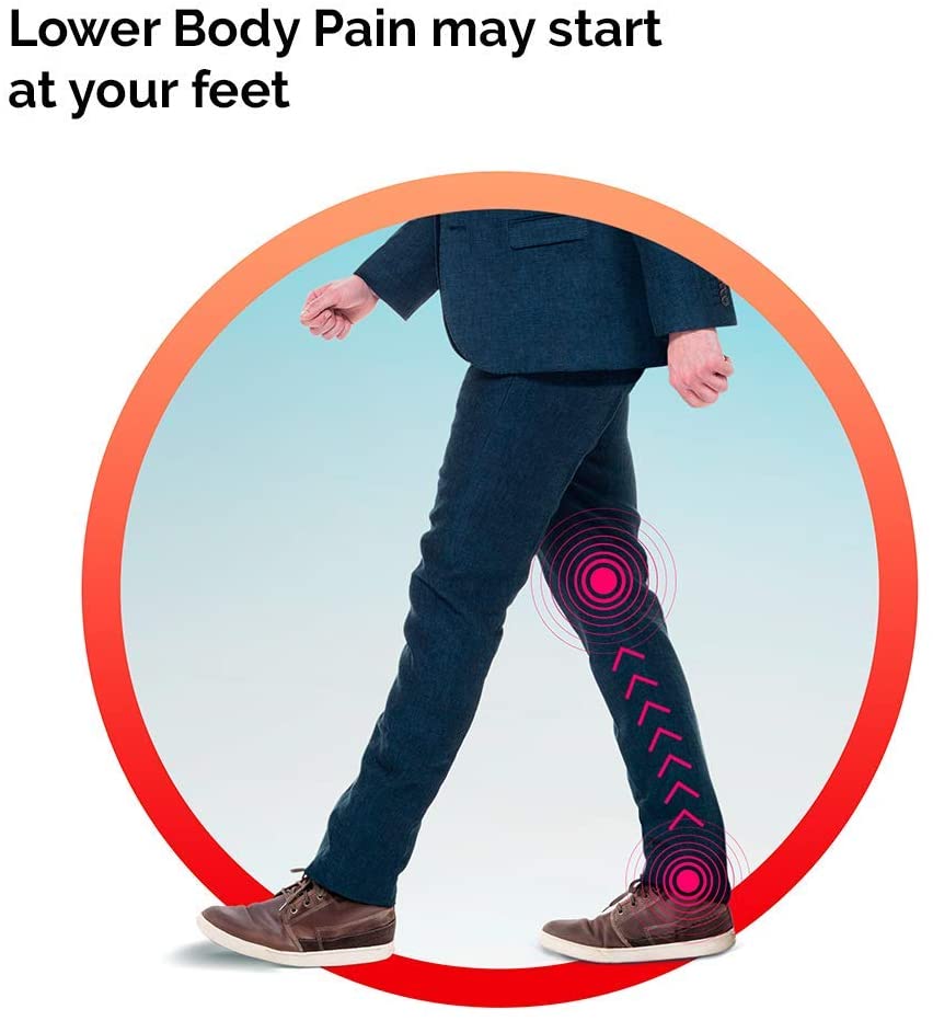Scholl In-Balance Orthotics Knee to Heel Insoles, 3-in-1 Insoles for Knee and Heel Pain Relief - Image 2