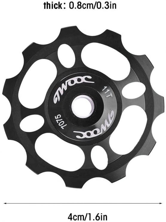 Tbest 11T Jockey Wheels Rear Derailleur Pulley Roller Wheel Road Mountain Bike Bicycle Jockey Pulley Wheel Rear Derailleur Pulley - Image 4