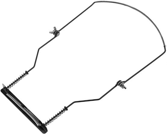 OTOTEC Professional 10 Holes Harmonicas Holder Adjustable Hand Free Neck Rack Black Metal - Image 3