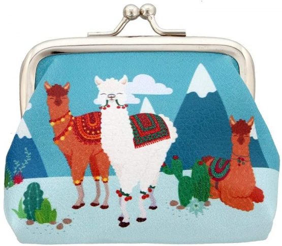 Puckator Cute Alpaca Tic Tac Change Purse, Polyurethane, Mixed, Height 8cm Width 9cm Depth 2cm - Image 2