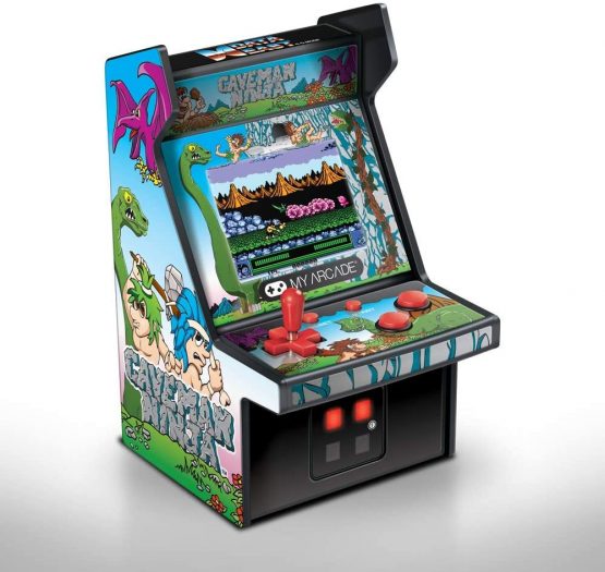 6" Collectible Retro Caveman Ninja Micro Player (Electronic Games)