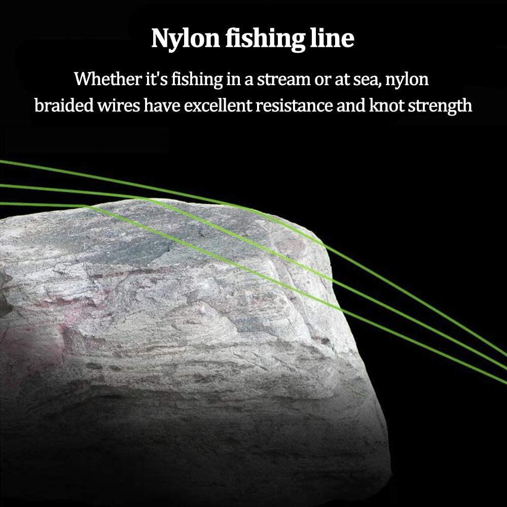 REYOK 500m Fishing Line,Braided Fishing Line,Nylon Thread Weaving Fishing Line-Abrasion Resistance Fishing Line, Zero Stretch - Image 4