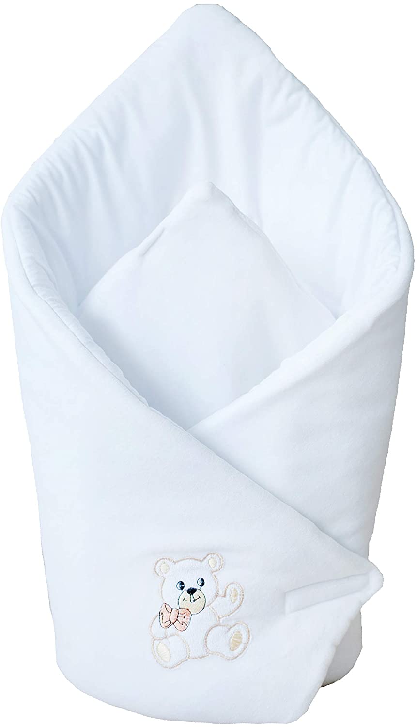 Cute Velour for CAR SEAT Swaddle Wrap Blanket Sleeping