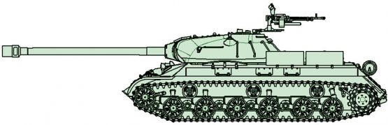 Trumpeter 07163 Model Kit Russian JS 3 with BL, 48 mm