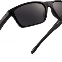 JIM HALO Polarized Sunglasses for Men Women Wrap Around Sprot Sun Glasses for Cycling Fishing Driving