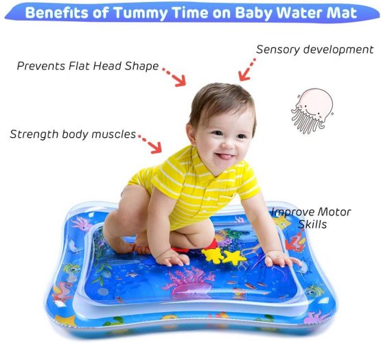 MAGIFIRE Tummy Time Baby Water Mat,Water Play Mat for 3 6 9 Months Baby Infant Toy Newborn Boy Girl - Image 2