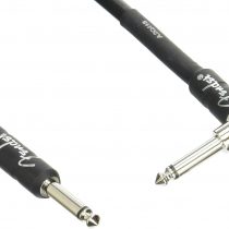Fender 990820019 Professional Series Instrument Cable – 18.6 ft – STR/ANG – Black