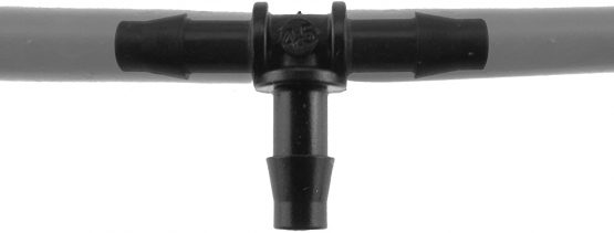 Micro irrigation pipe fitting: 4mm barbed tee (pack of 10), automatic garden irrigation Cost Wise® ,the irrigation specialists - Image 3