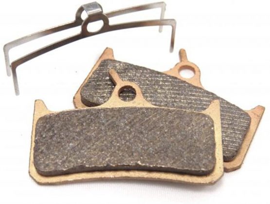 Clarks Sintered Disc Brake Pads W/ Carbon for Shimano Deore Xt/Cleg Dh, Grimeca 8/16, SRAM 9.0, Hope Mono 4/5, Spring Inc.