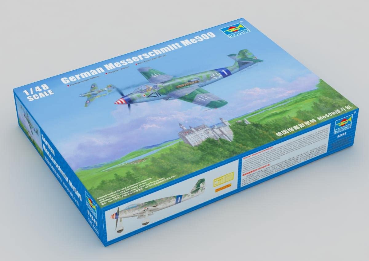 Trumpeter 1:48 - Messerschmitt Me 509, Various, Mittel