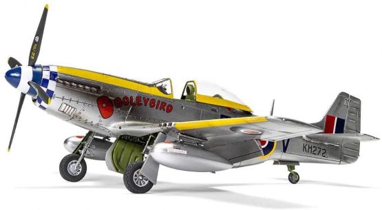 Airfix A05137 North American Mustang Mk Classic Kit - Image 4
