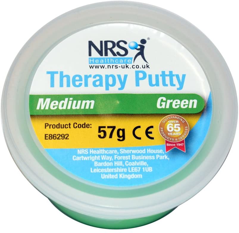 Medium Therapy Putty - Green - 57g Healthcare, 57 g (Pack of 1)