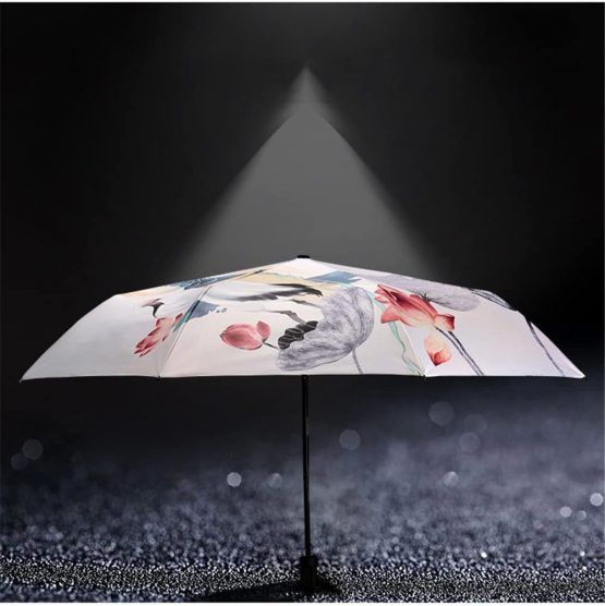 Maibar Sun Umbrella for Women UV Protection Umbrella Lady Folding Umbrellas Small Lightweight 210T 8 Bones Parasols - Image 4