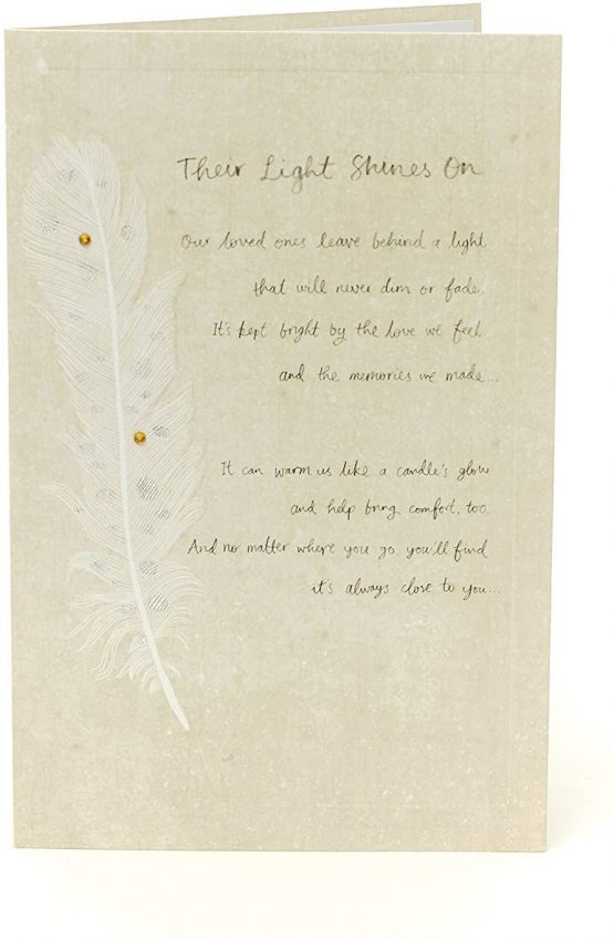 Sympathy Card, Bereavement Card, Thinking of You Card with Lovely Message - Image 3